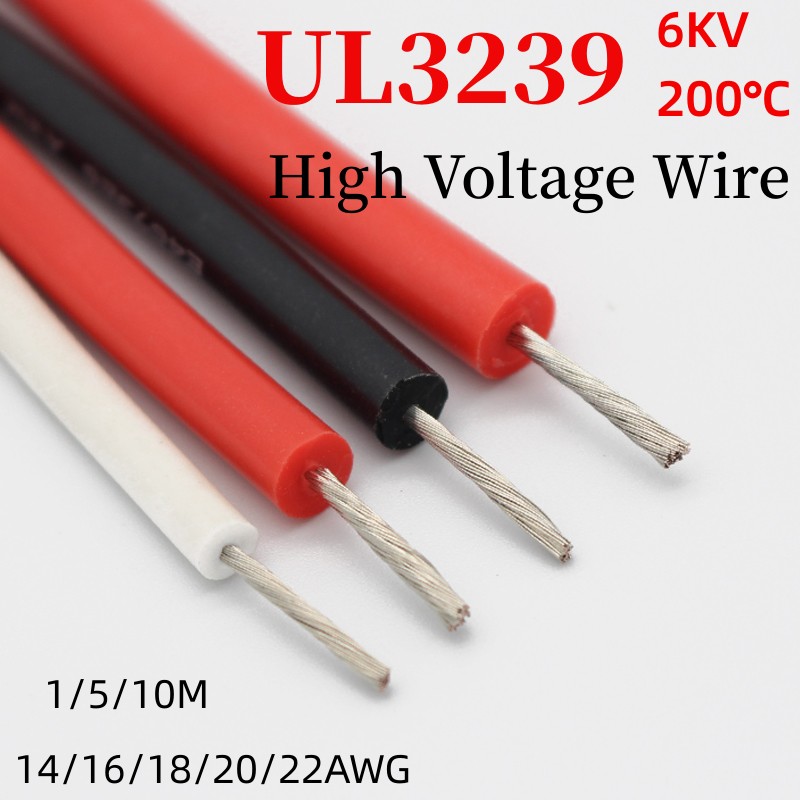 Wire 22 Gauge Copper - 1/5/10 м 22 20 18 16