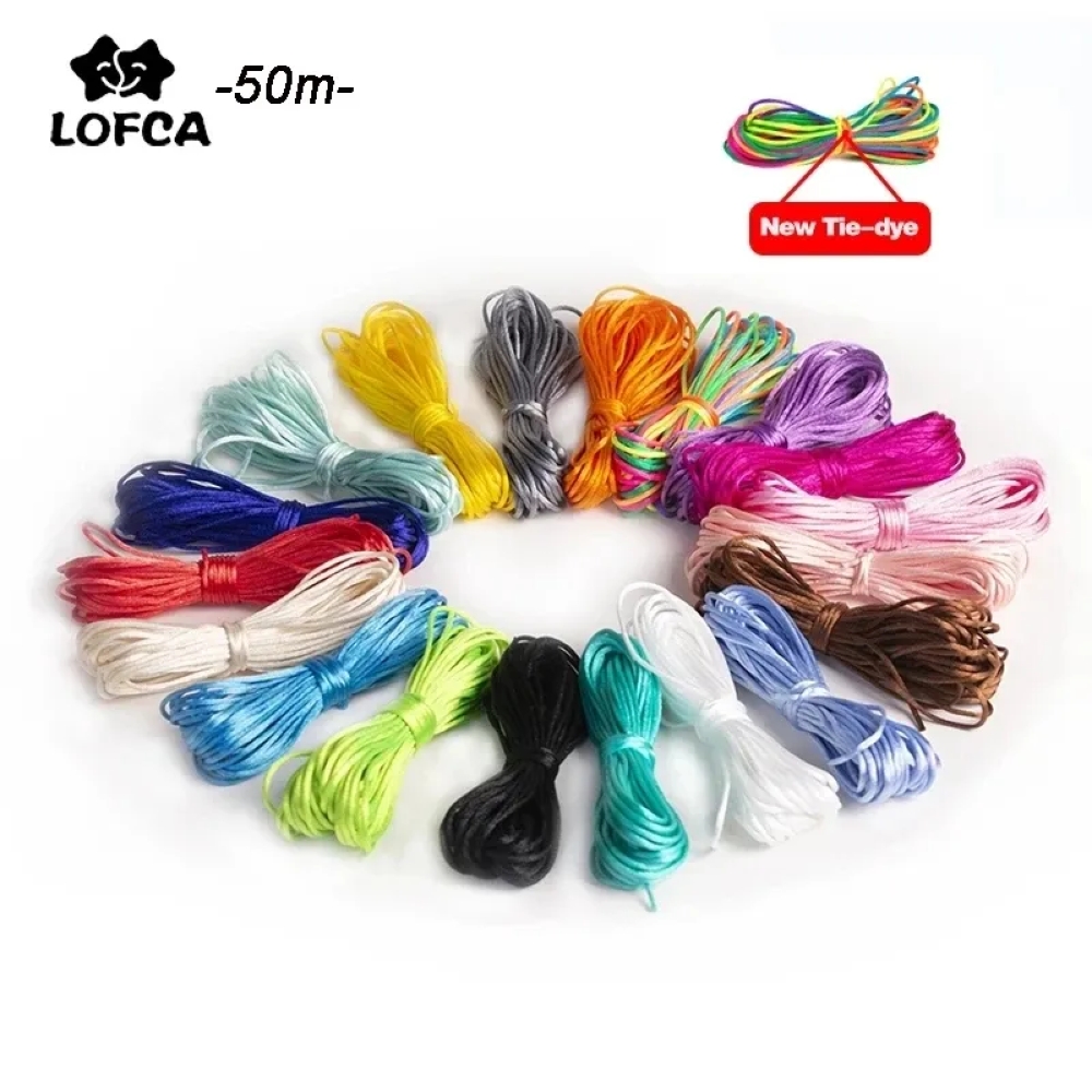 Knotting Cord Silk - Нейлоновый шнур 1,5 мм для изготовления