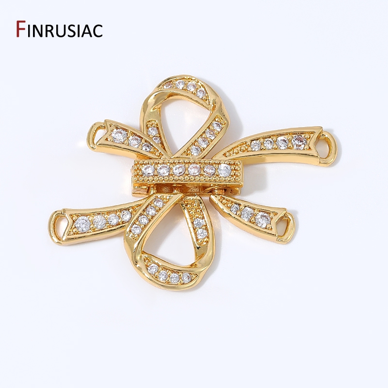 Jewelry Making Designs - застежки для бижутери,Позолоченные 18-каратным золотом латунные