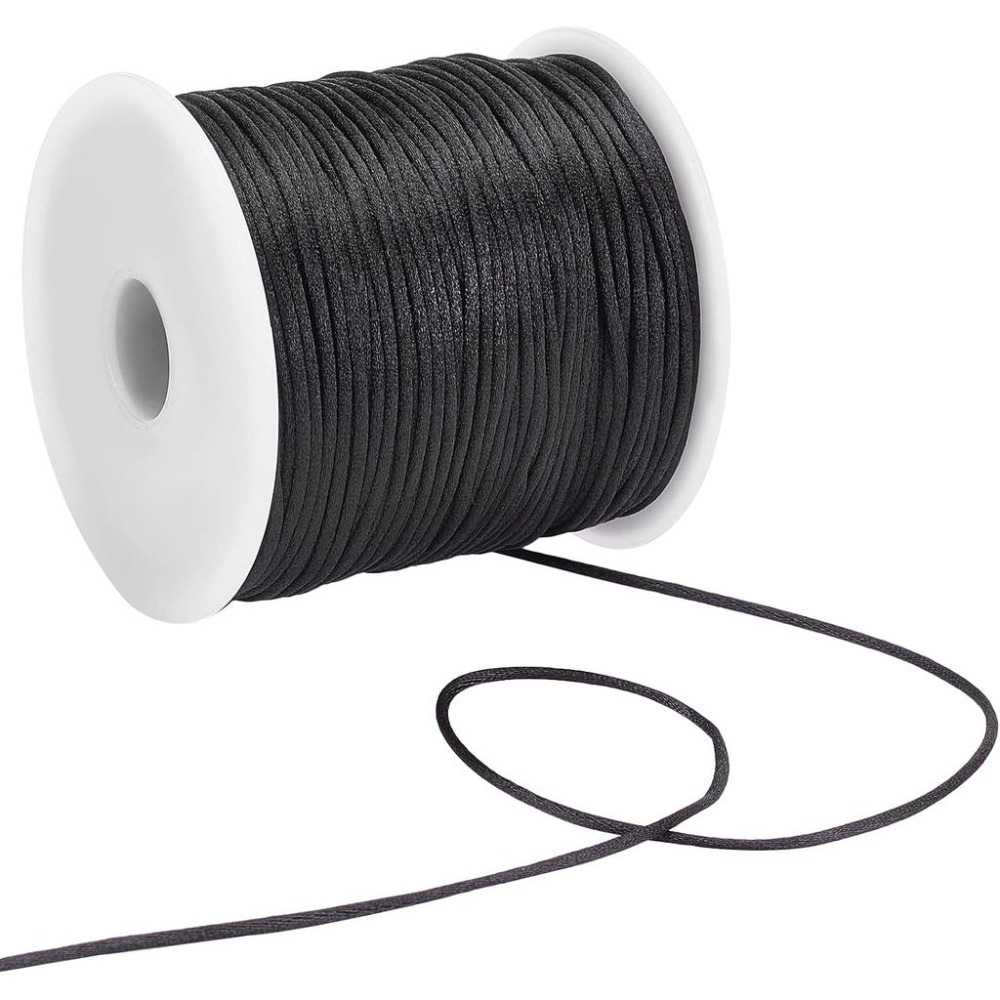 Knotting Cord Silk - 1 рулон сатинового шнура длиной 70