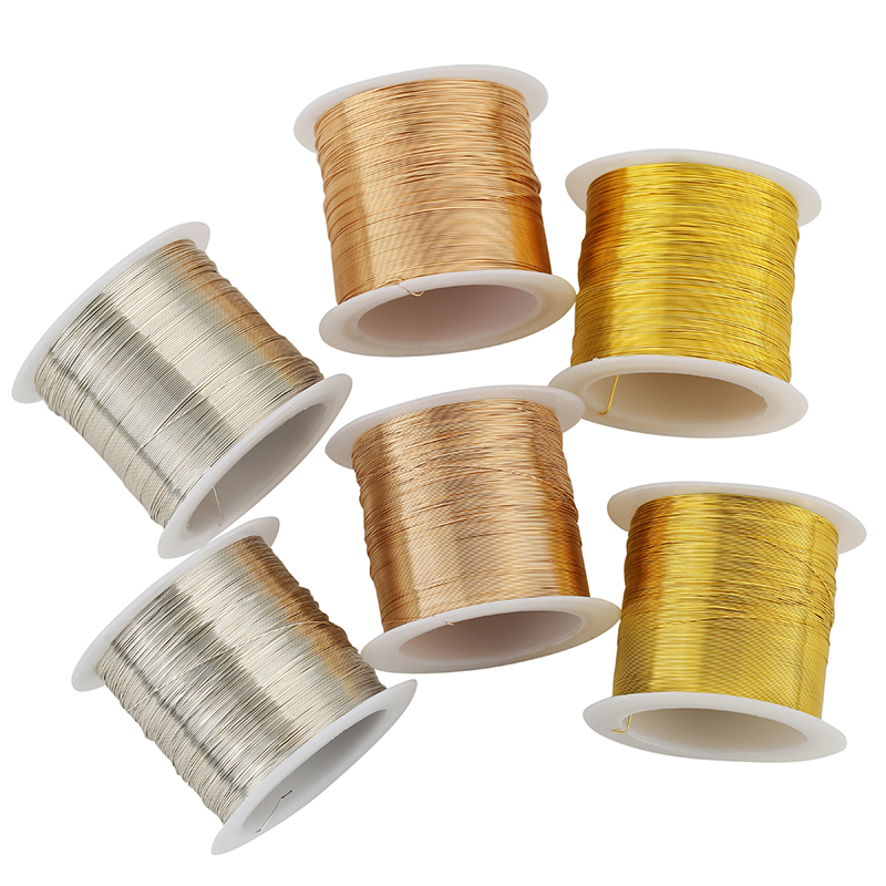 Jewelry Making Yarn - 100 метров медного и нержавеющего стального
