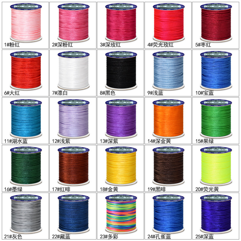 Шнур с атласной нейлоновой отд – обзор и цена Knotting Cord Silk