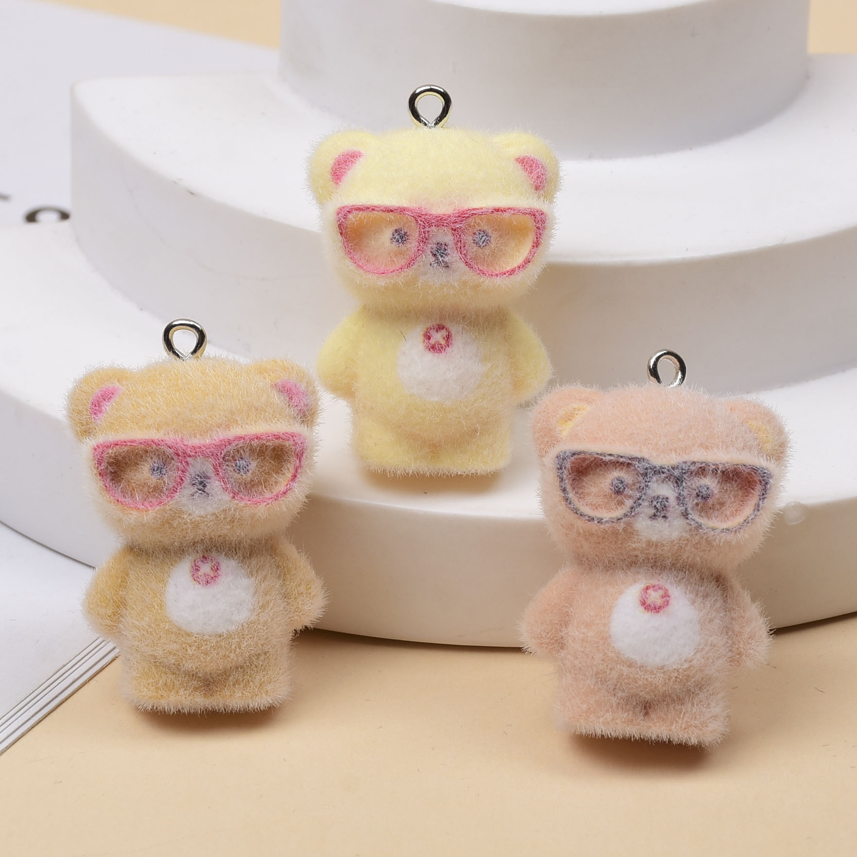3 шт. 3D-подвески в виде мишек – обзор и цена Jewelry Making Glasses