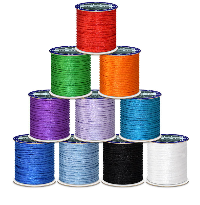 1,5 мм 2 мм 2,5 мм нейлон хлоп – обзор и цена Knotting Cord Silk