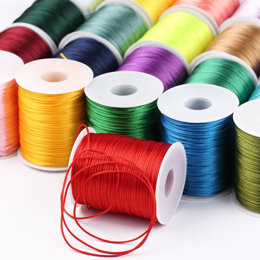 Шнур для рукоделия 100 м, 1,5  – обзор и цена Knotting Cord Silk