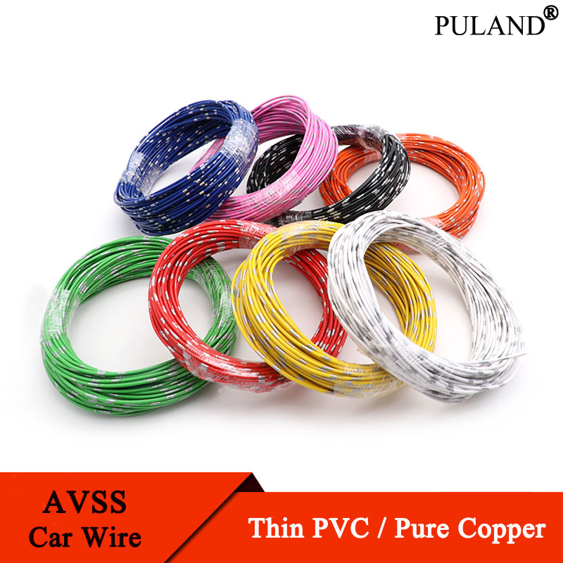 5 ~ 50 м автомобильные провода – обзор и цена Wire 22 Gauge Copper