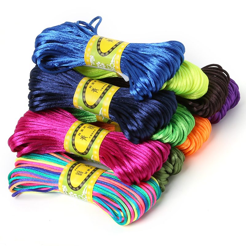 Шнур из мягкого атласного нейл – обзор и цена Knotting Cord Silk