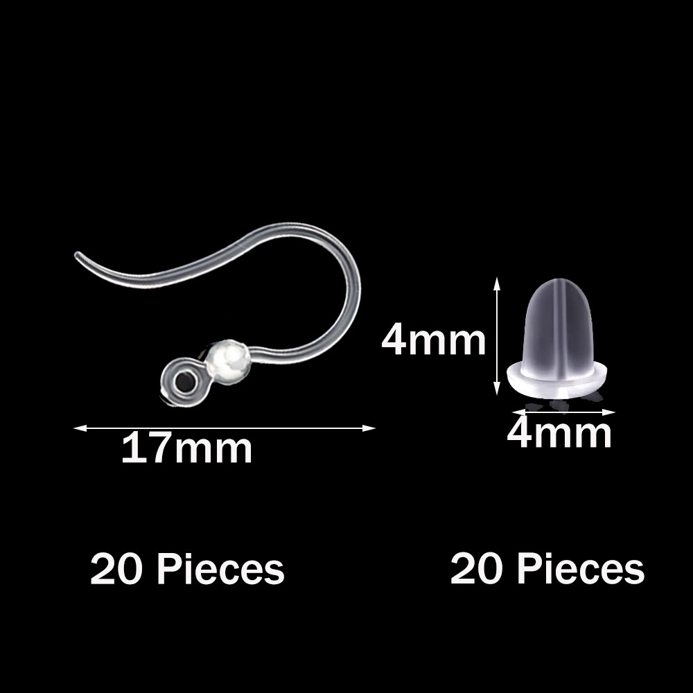 40 шт. прозрачные пластиковые  – обзор и цена Jewelry Making Yarn