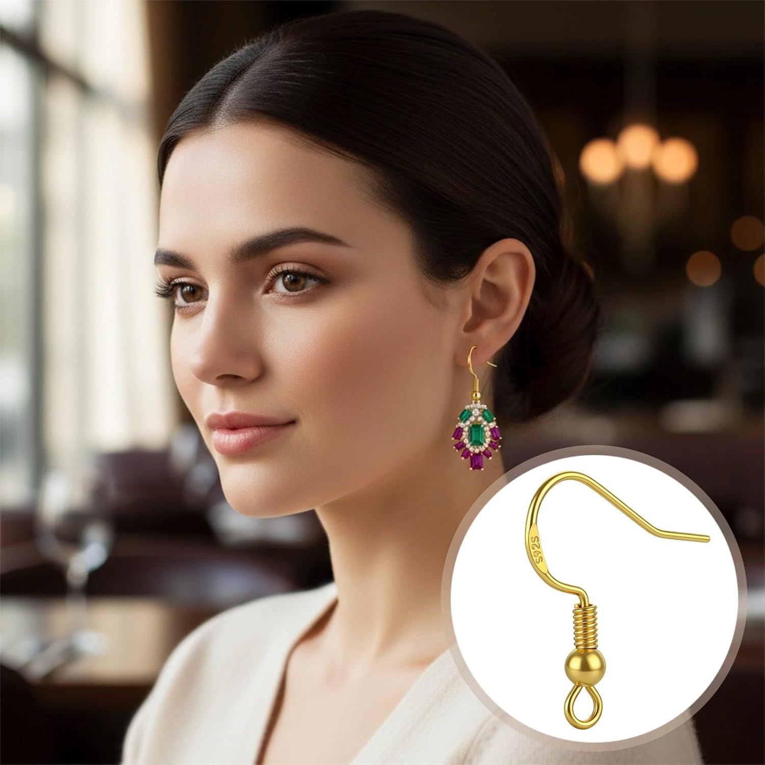 50 шт. позолоченных серебряных – обзор и цена Jewelry Making Yarn