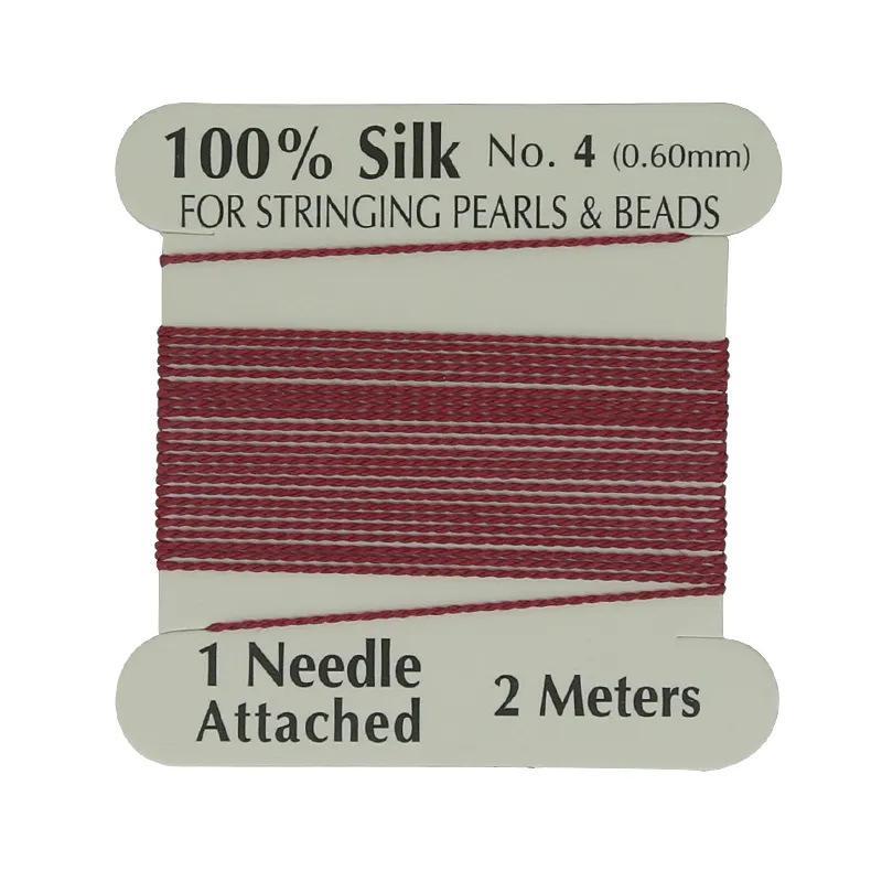 Гладкий шелковый шнур для изго – обзор и цена Knotting Cord Silk