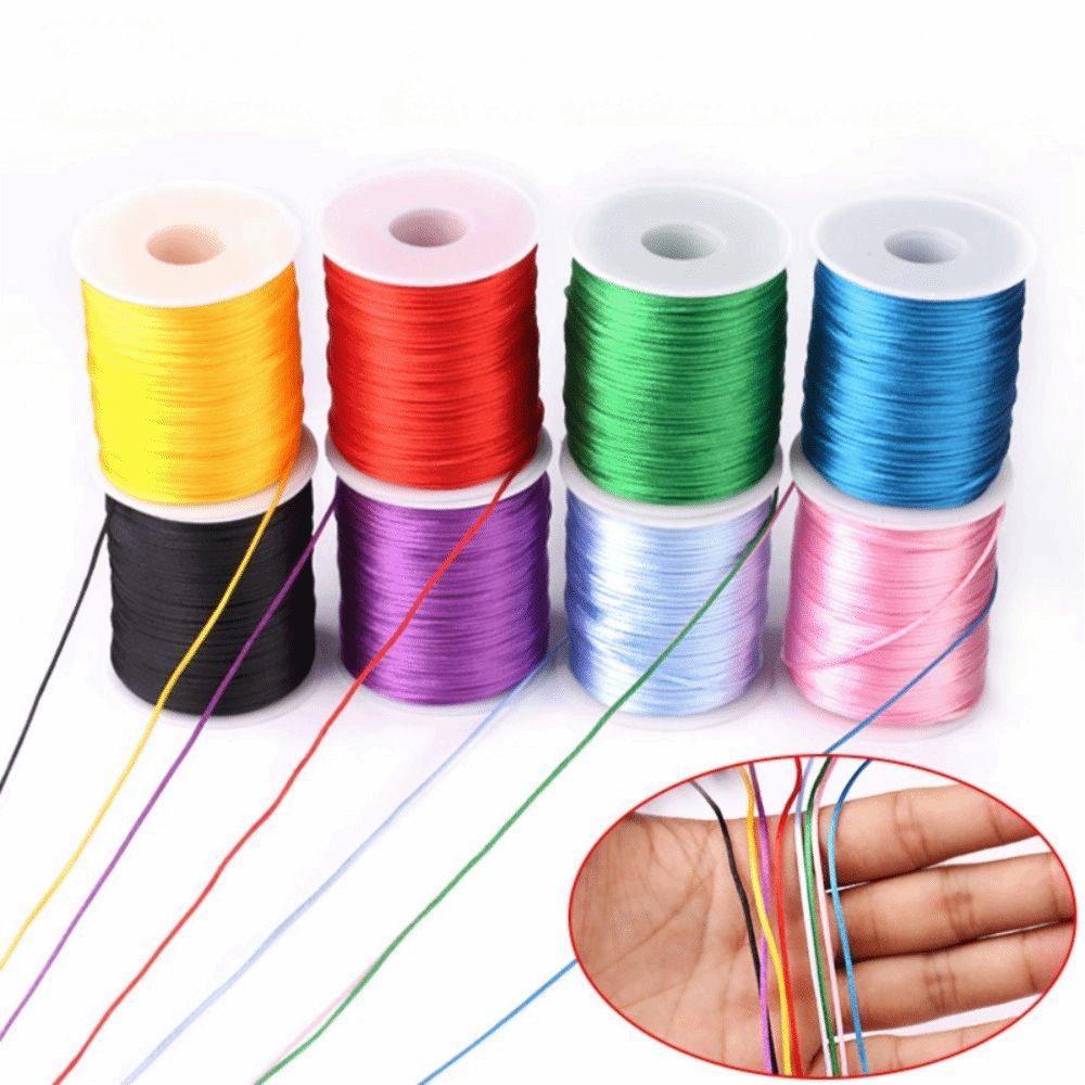 Шнур для рукоделия 100 м, 1,5  – обзор и цена Knotting Cord Silk